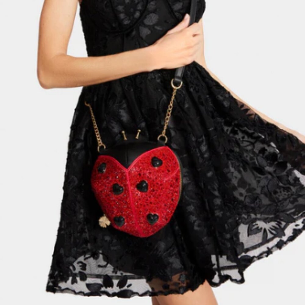 **Host Pick** Betsey Johnson Lady Bug Crossbody Purse NEW